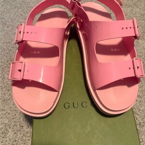 Gucci Pink Dad Sandals 42 11